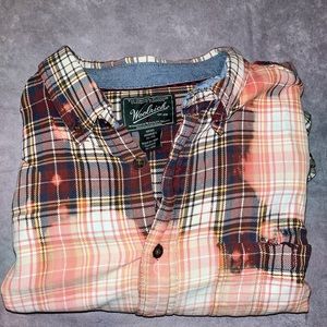 Bleached Woolrich Flannel